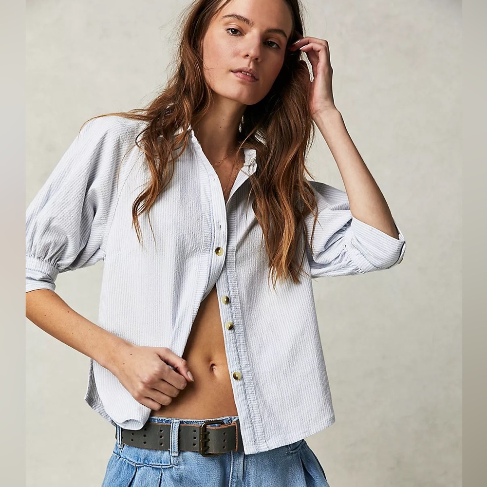 We The Free Ellie Striped Top by Free People